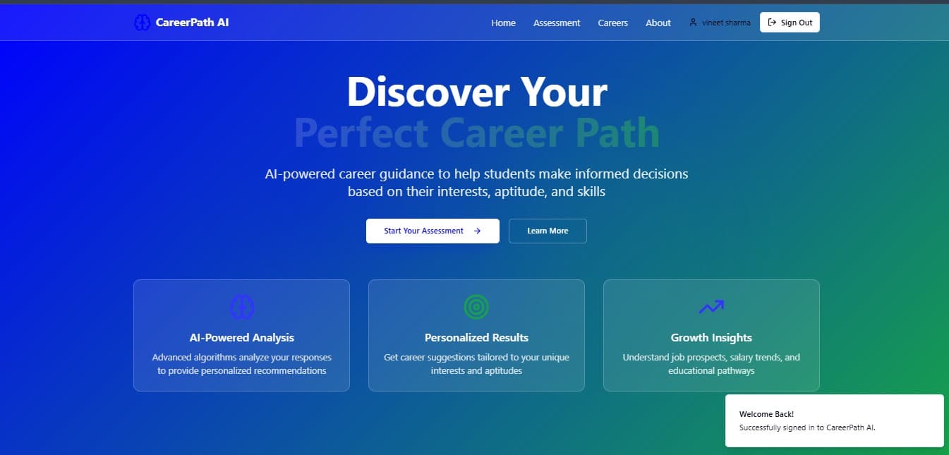 AI-Powered Career Path Finder